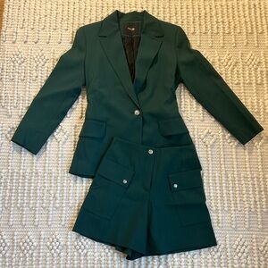 Maje suit (blazer and shorts). Brand new without tags.